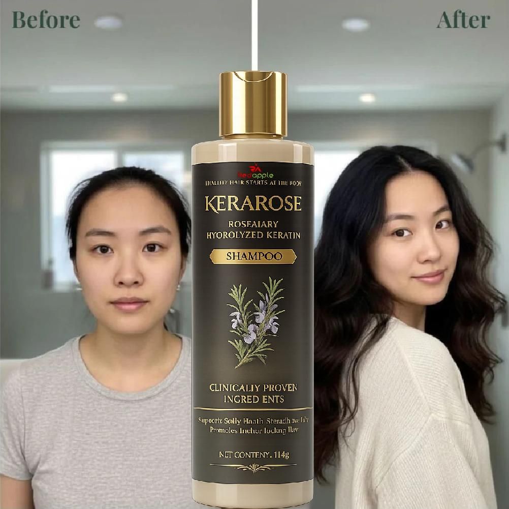 Kerarose Rosemary Hydrolyzed Keratin Shampoo 114 gm (Pack of 2)